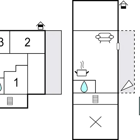 3 Bedroom Cozy In 別荘 *